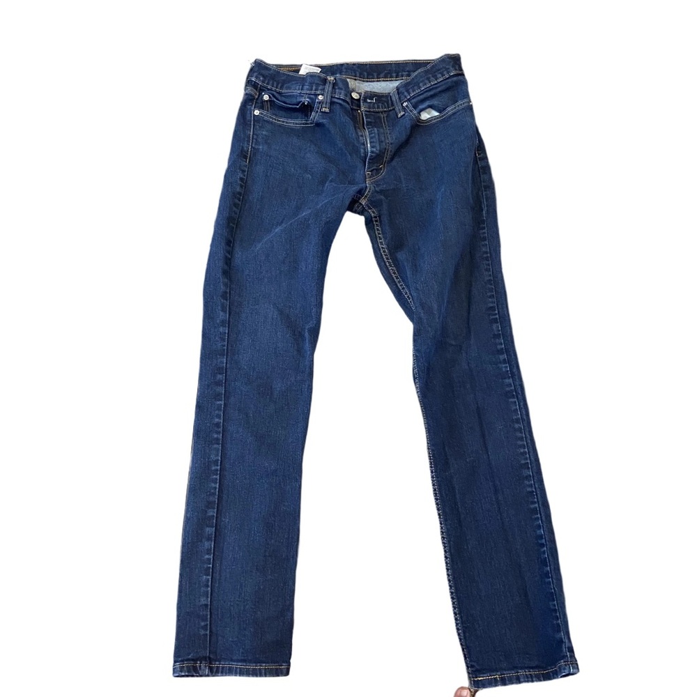 Levi's Dark Blue Straight Jeans
